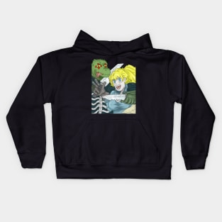 Dorohedoro Kaiman and Nikaido Kids Hoodie